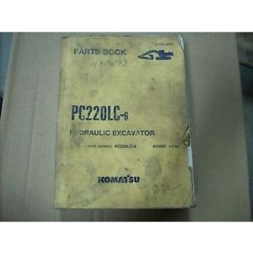 Komatsu Parts Book PC220LC-6 Hydraulic Excavator