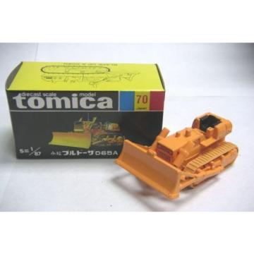 VINTAGE TOMICA 70 KOMATSU BULLDOZER D65A JAPAN RARE