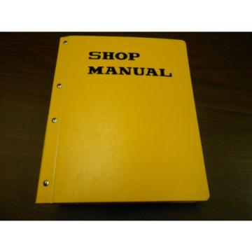 KOMATSU SHOP MANUAL - D150A-1 / D155A-1 BULLDOZER -1993