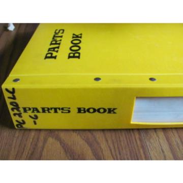 KOMATSU HYDRAULIC EXCAVATOR PARTS BOOK PC220LC-6 A83001 BEPB001901