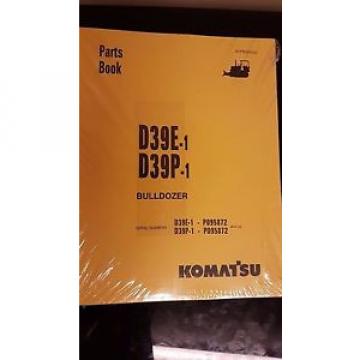 PARTS MANUAL FOR D39P-1 SERIAL P095872 AND UP KOMATSU BULLDOZER