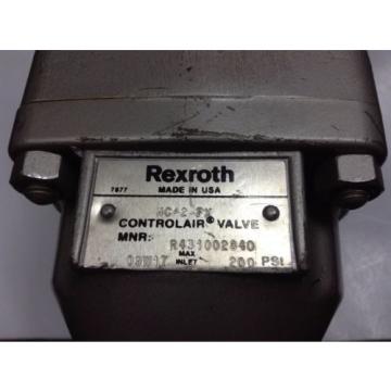 R431002840 REXROTH HC2-FX CONTROLAIR VALVE