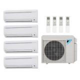 45,000 Btu 177 Seer Daikin Multi Zone Ductless Mini Split Heat Pump System