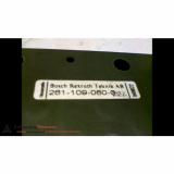 BOSCH REXROTH 261-109-060-0 VALVE BLANKING PLATE, SEE DESC #169569